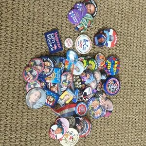 Political buttons